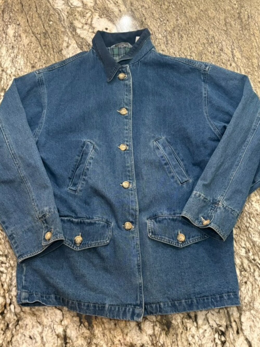 Vintage Cherokee Denim Chore Barn Jacket